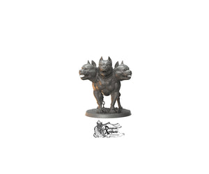 Cerberus - Printomancer3D Miniatures Wargaming D&D DnD Hellhound