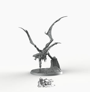 Undead Wyvern - Printomancer3D Printomancer Miniatures Wargaming D&D DnD