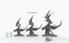 Load image into Gallery viewer, Undead Wyvern - Printomancer3D Printomancer Miniatures Wargaming D&amp;D DnD