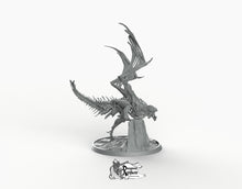 Load image into Gallery viewer, Undead Wyvern - Printomancer3D Printomancer Miniatures Wargaming D&amp;D DnD