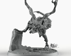 Undead Wyvern - Printomancer3D Printomancer Miniatures Wargaming D&D DnD