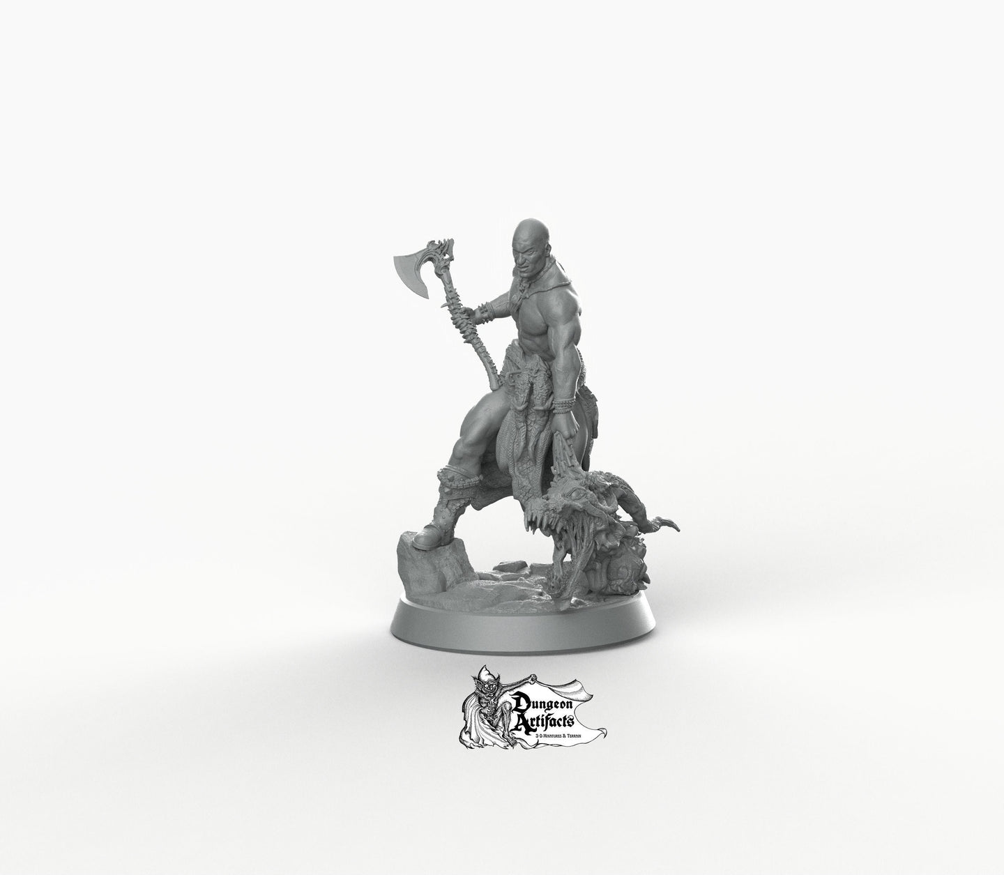 Boneflesh Carrier - Printomancer3D Printomancer Miniatures Wargaming D&D DnD
