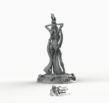 Load image into Gallery viewer, Boneflesh Dragon Necromancer - Printomancer3D Printomancer Miniatures Wargaming D&amp;D DnD