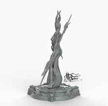 Load image into Gallery viewer, Boneflesh Necro Priestess - Printomancer3D Printomancer Miniatures Wargaming D&amp;D DnD