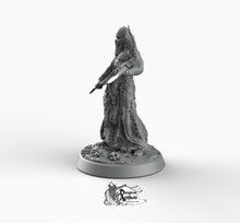 Load image into Gallery viewer, Boneflesh Necrowarrior - Printomancer3D Printomancer Miniatures Wargaming D&amp;D DnD Necro Warrior