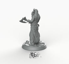 Load image into Gallery viewer, Boneflesh Necrowarrior - Printomancer3D Printomancer Miniatures Wargaming D&amp;D DnD Necro Warrior