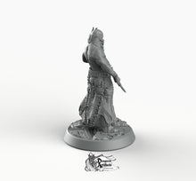Load image into Gallery viewer, Boneflesh Necrowarrior - Printomancer3D Printomancer Miniatures Wargaming D&amp;D DnD Necro Warrior