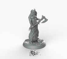 Load image into Gallery viewer, Boneflesh Necrowarrior - Printomancer3D Printomancer Miniatures Wargaming D&amp;D DnD Necro Warrior