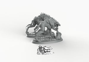 Necrobeasts - Printomancer3D Printomancer Miniatures Wargaming D&D DnD Necro Beasts