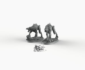 Necrobeasts - Printomancer3D Printomancer Miniatures Wargaming D&D DnD Necro Beasts