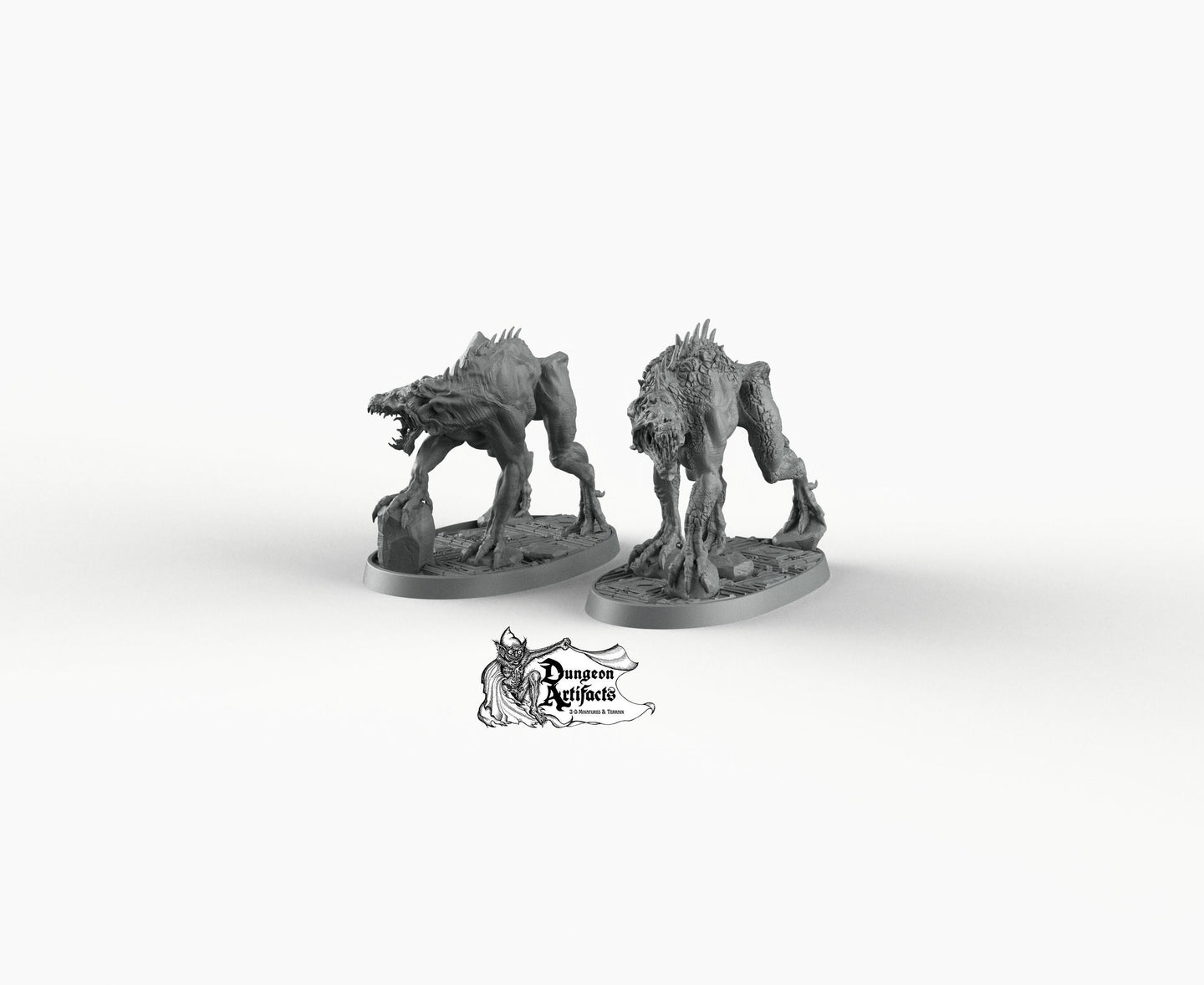 Necrobeasts - Printomancer3D Printomancer Miniatures Wargaming D&D DnD Necro Beasts