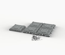 Load image into Gallery viewer, Ornate Necro Floors - Printomancer3D Printomancer Miniatures Wargaming D&amp;D DnD