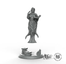 Load image into Gallery viewer, Female Sorcerer - Flesh of Gods Miniatures Wargaming D&amp;D DnD A Cult of Mortality