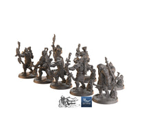 Load image into Gallery viewer, Obsidian Orc Archers - Suttungr Miniatures Monster D&amp;D DnD