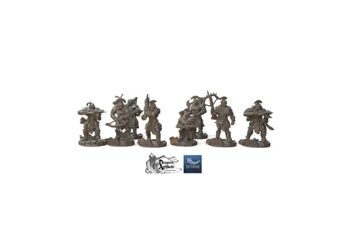 Obsidian Orc Crossbowmen - Suttungr Miniatures Monster D&D DnD