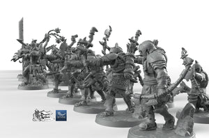 Obsidian Orcish Horde - Suttungr Miniatures Monster D&D DnD