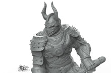 Load image into Gallery viewer, Barnard Mjolnir, Chief Hersir - Dungeon Master Stash DM Miniatures Games D&amp;D DnD