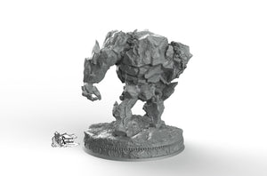 Lazlus, Rock Golem - Dungeon Master Stash DM Miniatures Games D&D DnD