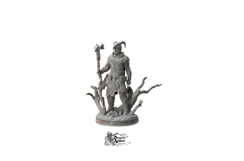 Noranor, Tiefling Druid - Dungeon Master Stash DM Miniatures Games D&D DnD Mindflayer Brainstealer Faun