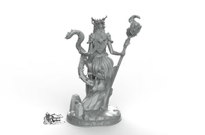 Rheda the Revered, Elven Druid - Dungeon Master Stash DM Miniatures Games D&D DnD