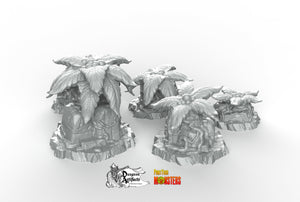 Giant Nettles - Print Your Monsters Fantastic Plants and Rocks Resin Terrain Wargaming D&D DnD