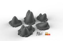 Load image into Gallery viewer, Magical Eggs - Print Your Monsters Fantastic Plants and Rocks Resin Terrain Wargaming D&amp;D DnD