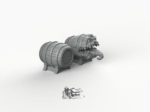 Mimic Barrel - Epic Miniatures Wargaming D&D DnD