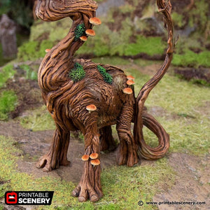 Brackenosaurus - Hagglethorn Hollow Printable Scenery Wargaming D&D DnD Brachiosaurus