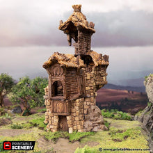Load image into Gallery viewer, Ruined Barracks - Hagglethorn Hollow Printable Scenery 15mm 20mm 28mm 32mm 37mm Wargaming Terrain D&amp;D DnD