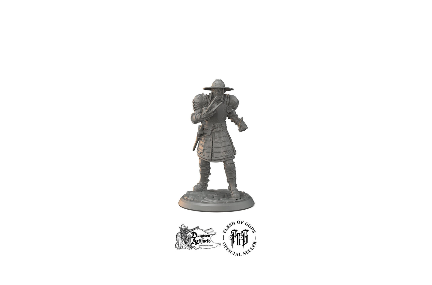 Sir Freddy of Elm Street - Flesh of Gods Miniatures Wargaming D&D DnD Hallowed Be They Evil Halloween Special