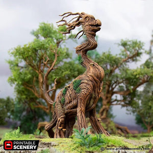 Brackenosaurus - Hagglethorn Hollow Printable Scenery Wargaming D&D DnD Brachiosaurus