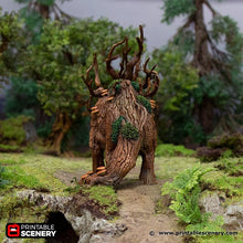 Load image into Gallery viewer, Treeceratops - Hagglethorn Hollow Printable Scenery Wargaming D&amp;D DnD Triceratops
