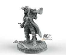 Load image into Gallery viewer, Brumhilda - Dwarven Hunter and Ranger - Dungeon Master Stash DM Miniatures Games D&amp;D DnD Hunter