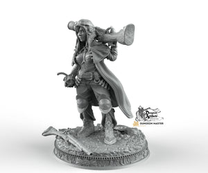 Brumhilda - Dwarven Hunter and Ranger - Dungeon Master Stash DM Miniatures Games D&D DnD Hunter