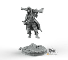 Load image into Gallery viewer, Brumhilda - Dwarven Hunter and Ranger - Dungeon Master Stash DM Miniatures Games D&amp;D DnD Hunter