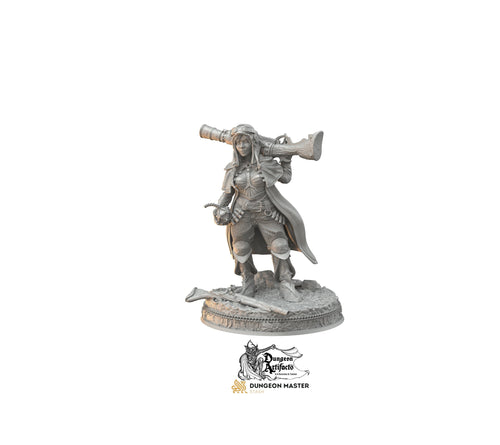 Brumhilda - Dwarven Hunter and Ranger - Dungeon Master Stash DM Miniatures Games D&D DnD Hunter