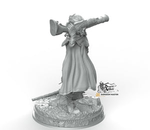 Brumhilda - Dwarven Hunter and Ranger - Dungeon Master Stash DM Miniatures Games D&D DnD Hunter