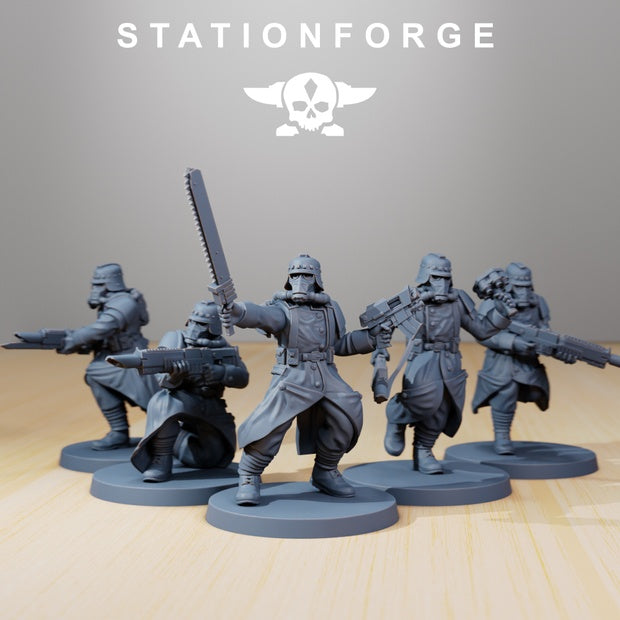 Grim Guard Trench Runners - StationForge - Wargaming D&D DnD