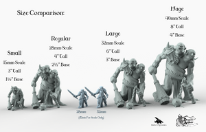Two-Headed Ogre - Ettin - Wargaming Miniatures Monster Rocket Pig Games D&D, DnD