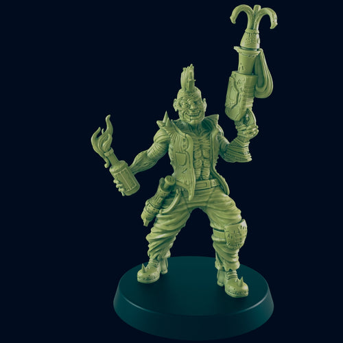 Deranged Male Mutant - Beyond the Badlands - EC3D - Wasteland Terrain Wargaming D&D DnD 25mm 28mm 32mm 40mm 54mm 75mm