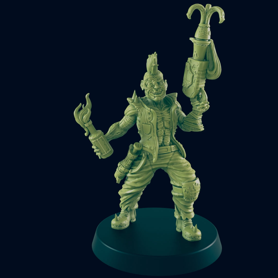 Deranged Male Mutant - Beyond the Badlands - EC3D - Wasteland Terrain Wargaming D&D DnD 25mm 28mm 32mm 40mm 54mm 75mm