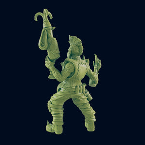 Deranged Male Mutant - Beyond the Badlands - EC3D - Wasteland Terrain Wargaming D&D DnD 25mm 28mm 32mm 40mm 54mm 75mm