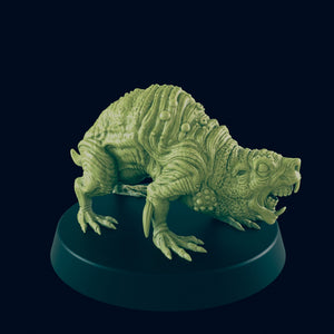Molerats of Unusual Size - Beyond the Badlands - EC3D - Wasteland Terrain Wargaming D&D DnD 25mm 28mm 32mm 40mm 54mm 75mm