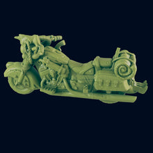 Load image into Gallery viewer, Cruiser Motorcycle - Beyond the Badlands - EC3D - Wasteland Terrain Wargaming D&amp;D DnD 15mm 20mm 25mm 28mm 32mm 40mm 54mm 75mm