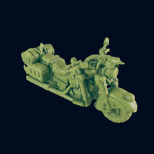 Load image into Gallery viewer, Cruiser Motorcycle - Beyond the Badlands - EC3D - Wasteland Terrain Wargaming D&amp;D DnD 15mm 20mm 25mm 28mm 32mm 40mm 54mm 75mm