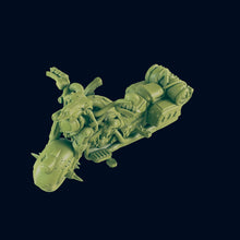 Load image into Gallery viewer, Cruiser Motorcycle - Beyond the Badlands - EC3D - Wasteland Terrain Wargaming D&amp;D DnD 15mm 20mm 25mm 28mm 32mm 40mm 54mm 75mm