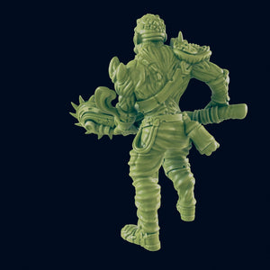 Buzzsaw Mutant - Beyond the Badlands - EC3D - Wasteland Terrain Wargaming D&D DnD 25mm 28mm 32mm 40mm 54mm 75mm