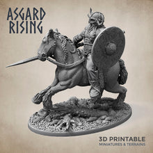 Load image into Gallery viewer, Norse Viking Rider Warband Set - Asgard Rising Miniatures - Wargaming D&amp;D DnD