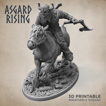 Load image into Gallery viewer, Norse Viking Rider Warband Set - Asgard Rising Miniatures - Wargaming D&amp;D DnD