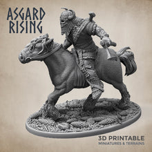 Load image into Gallery viewer, Norse Viking Rider Warband Set - Asgard Rising Miniatures - Wargaming D&amp;D DnD